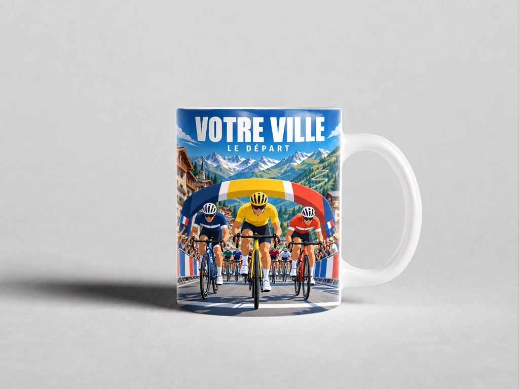 [ILL-GEN-009_MUG-MAT] ILLUSTRATA — Le départ (Mug mat)