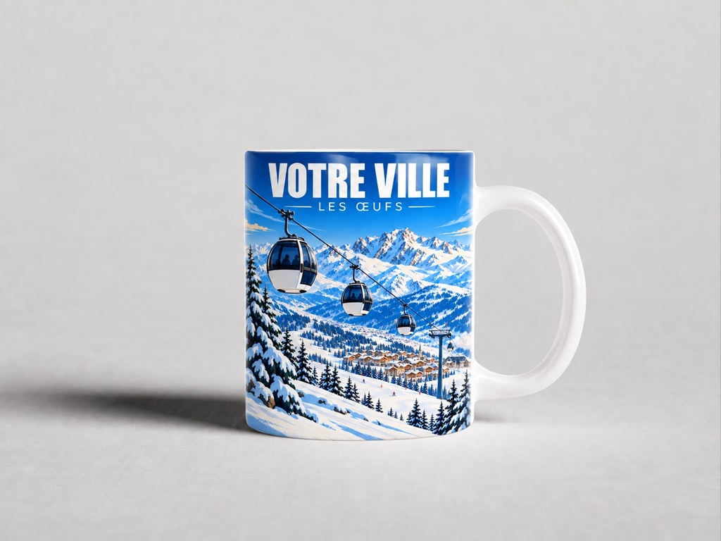 [ILL-GEN-016_MUG-BRI] ILLUSTRATA — Les œufs (Mug brillant)
