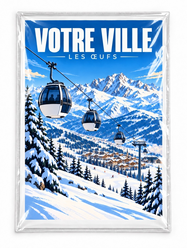 [ILL-GEN-016_AFF-A3] ILLUSTRATA — Les œufs (Affiche papier A3)